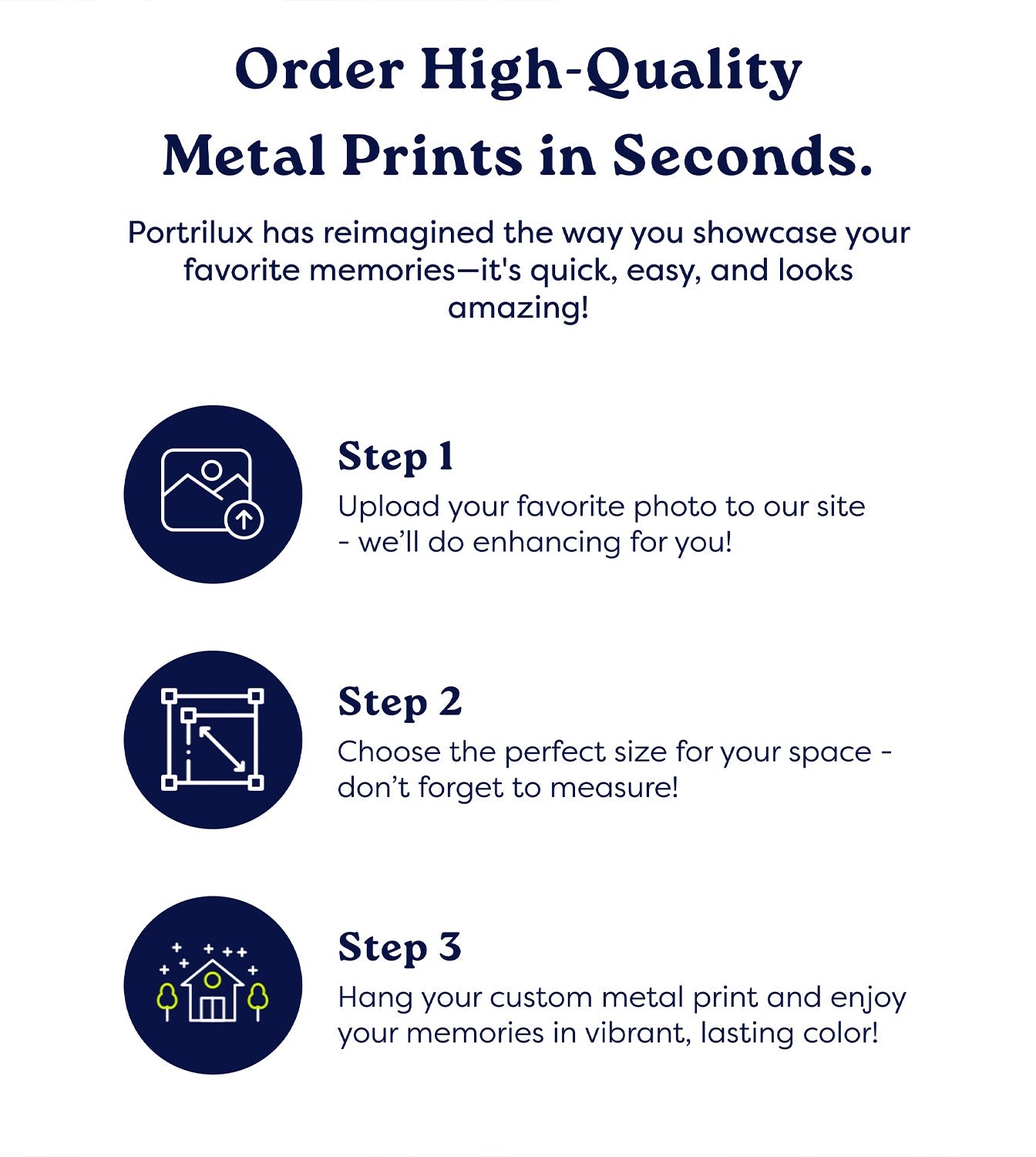 The Story Wall – 9 Metal Prints (8"x10") Full of memories