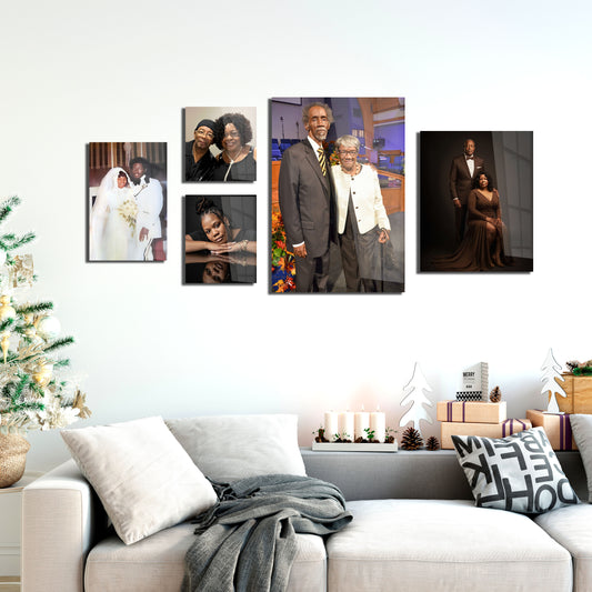 The Showcase Collection – 5 Premium Metal Prints, One Stunning Story