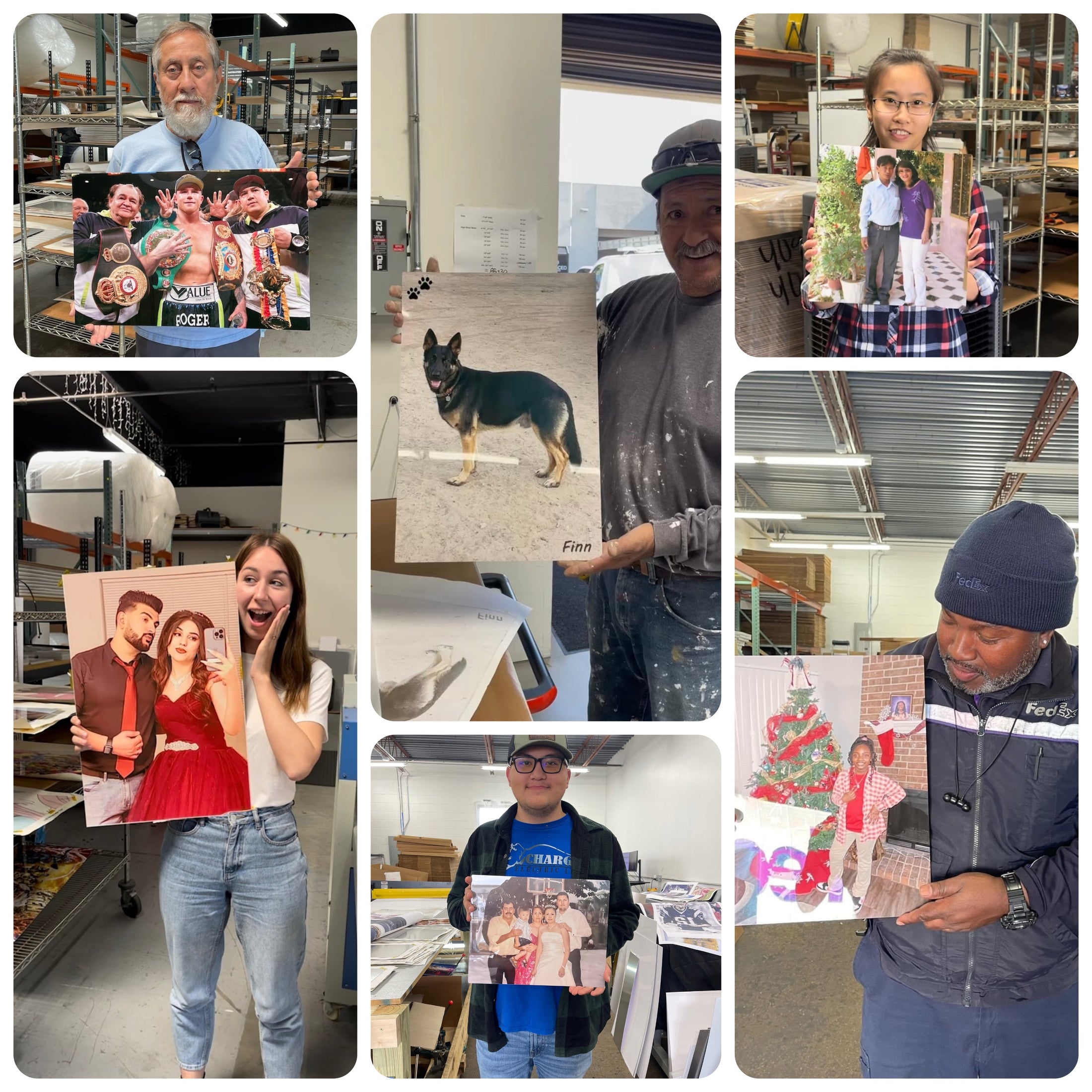 The Bold Wall – 9 Metal Prints (11"x14" inches) Making a statement