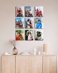 Load image into Gallery viewer, The Story Wall – 9 Metal Prints (8"x10") Full of memories
