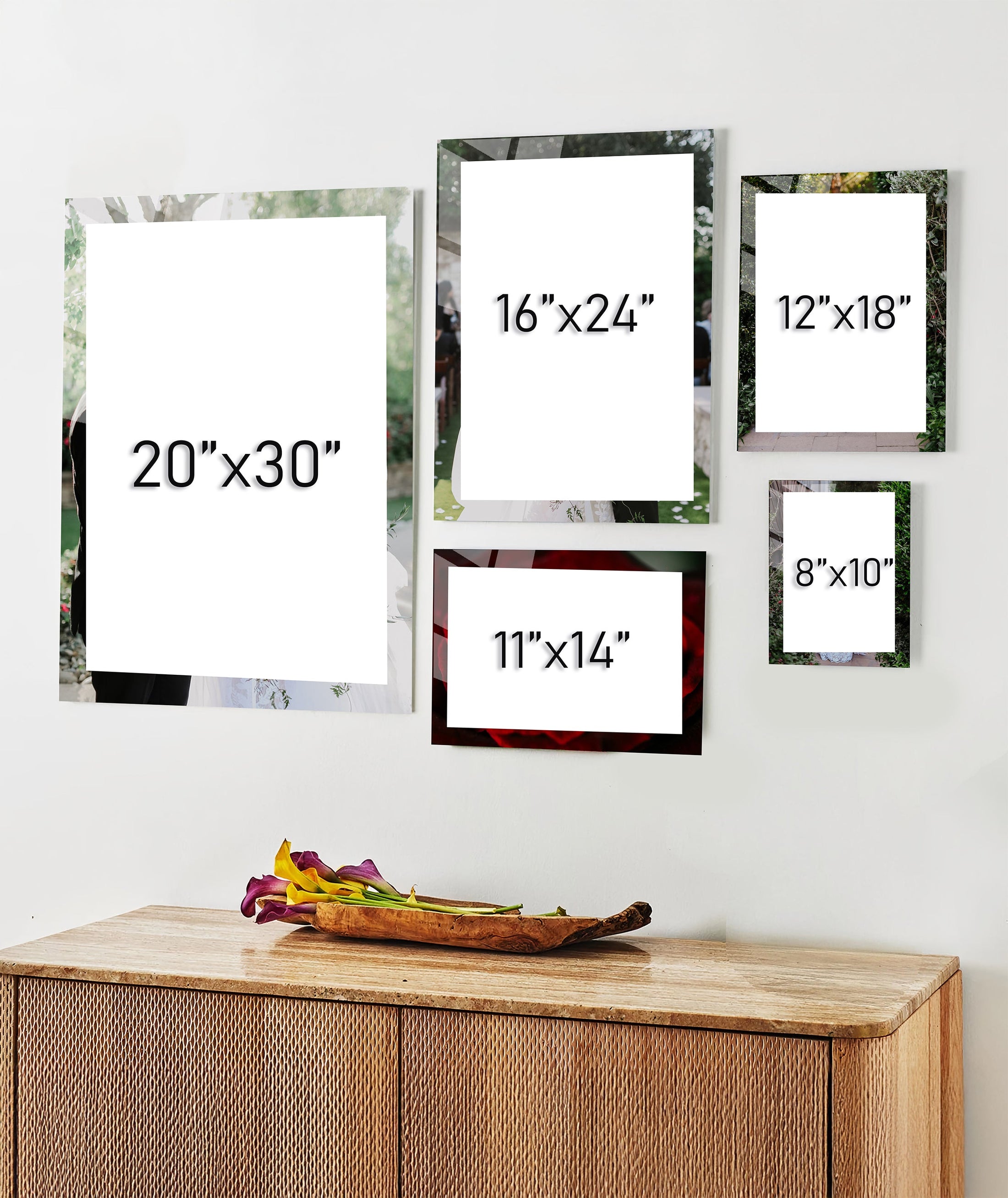 The Memory Mosaic – 5 Dynamic Metal Prints, Mixed Sizes, Major Impact