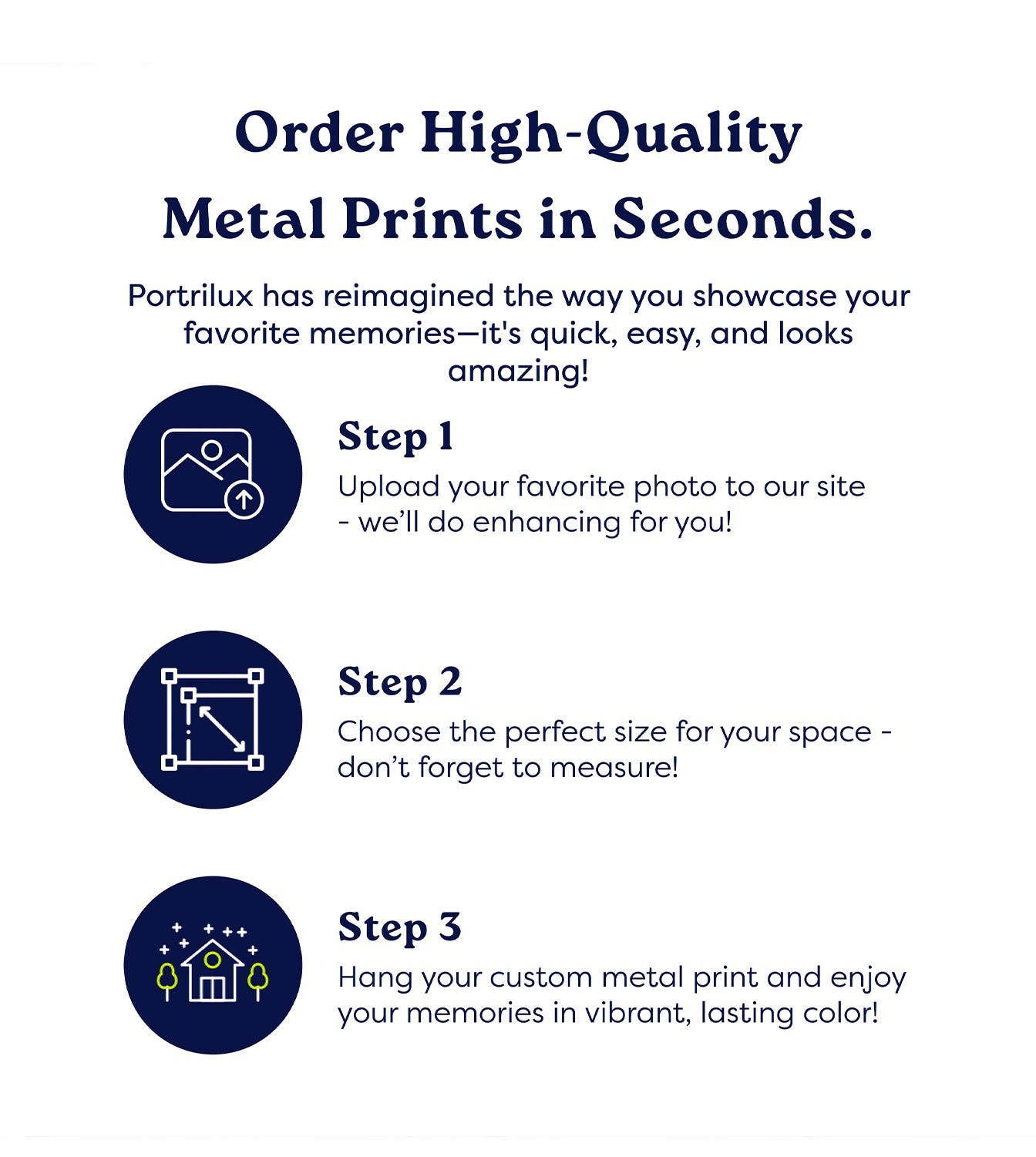 Turn Your Photo into a Stunning Glossy Metal Print