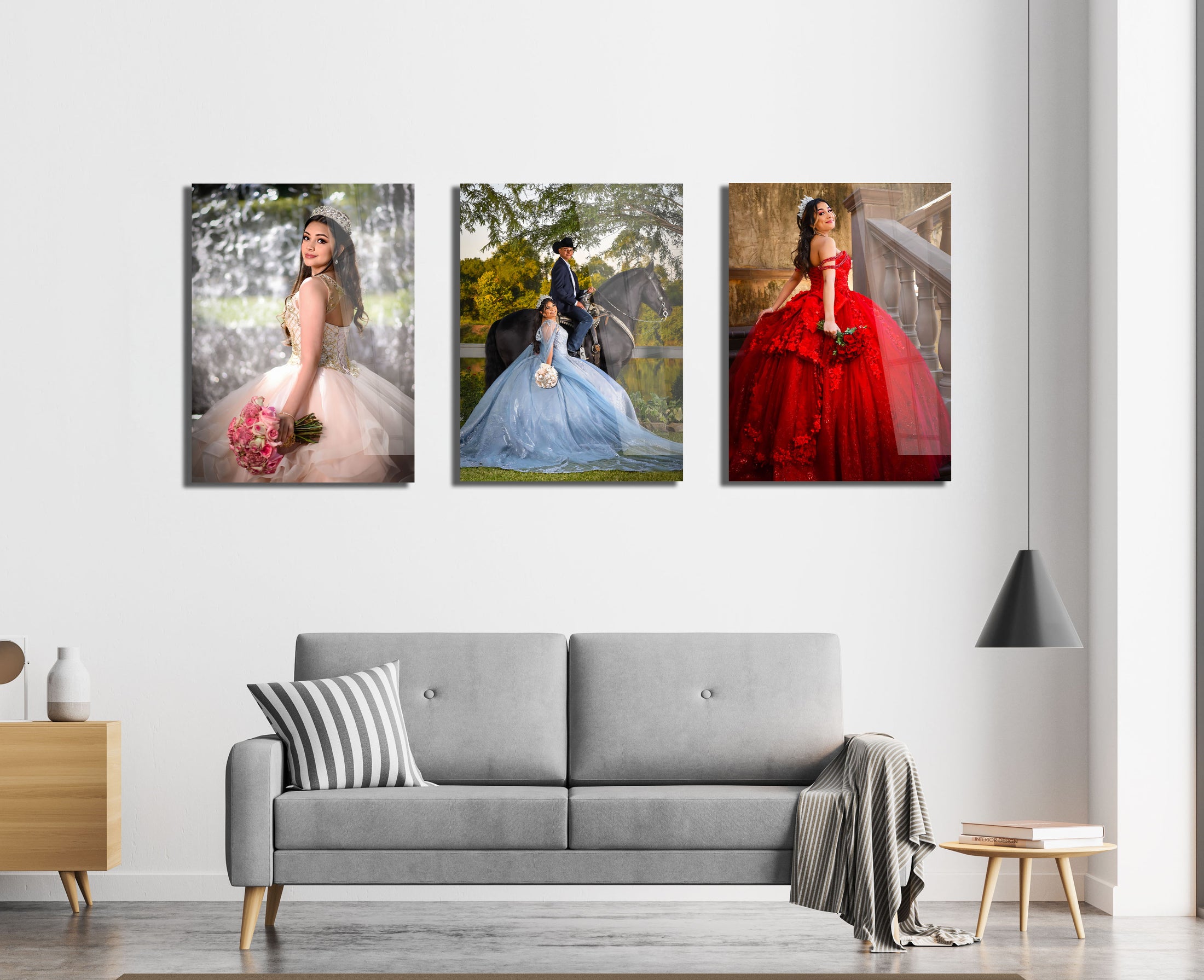 The Grand Display Set – 3 Oversized Metal Prints (20"by30" inch)